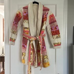 Handmade quilt coat XS